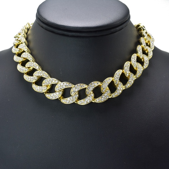 Iced Out Heavy Luxury Miami Cuban Necklace - Picture 2 of 5